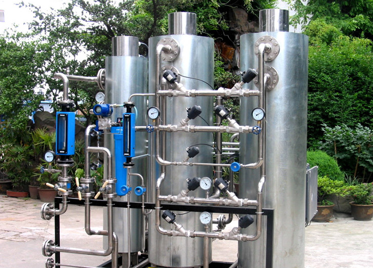 Oxygen purification unit