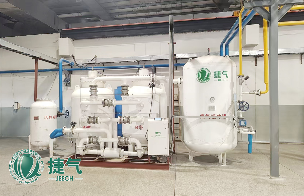 捷气PSA制氮机出口巴基斯坦支援当地化工行业