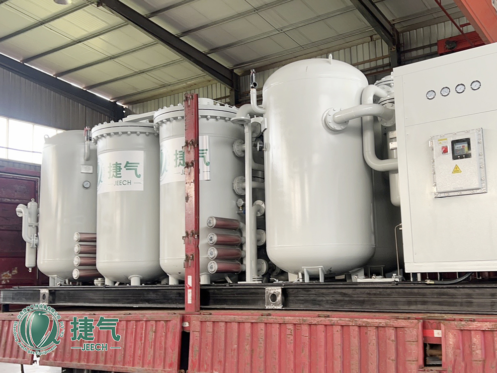 捷气PSA制氮机正式落地中海油安徽蚌埠