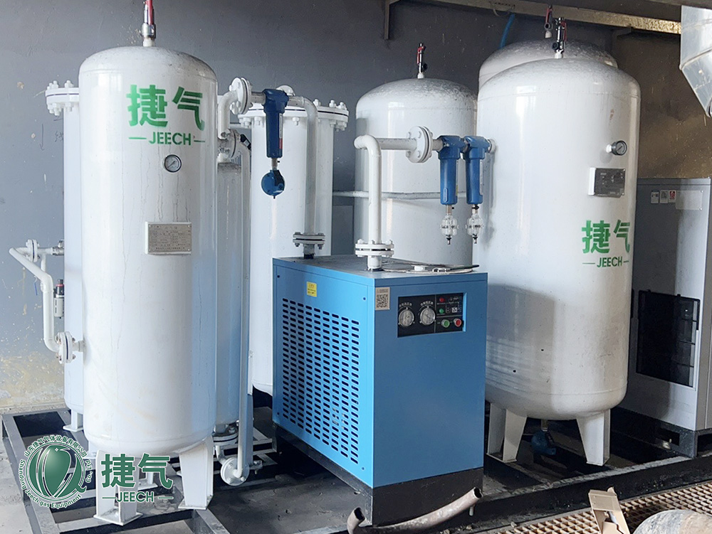 捷气制氮机助力霍锦碳素24小时不间断用气