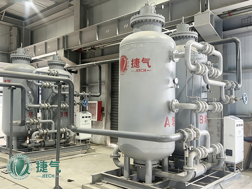 捷气 PSA 制氮机牵手山西某煤矿,筑牢矿山安全防线